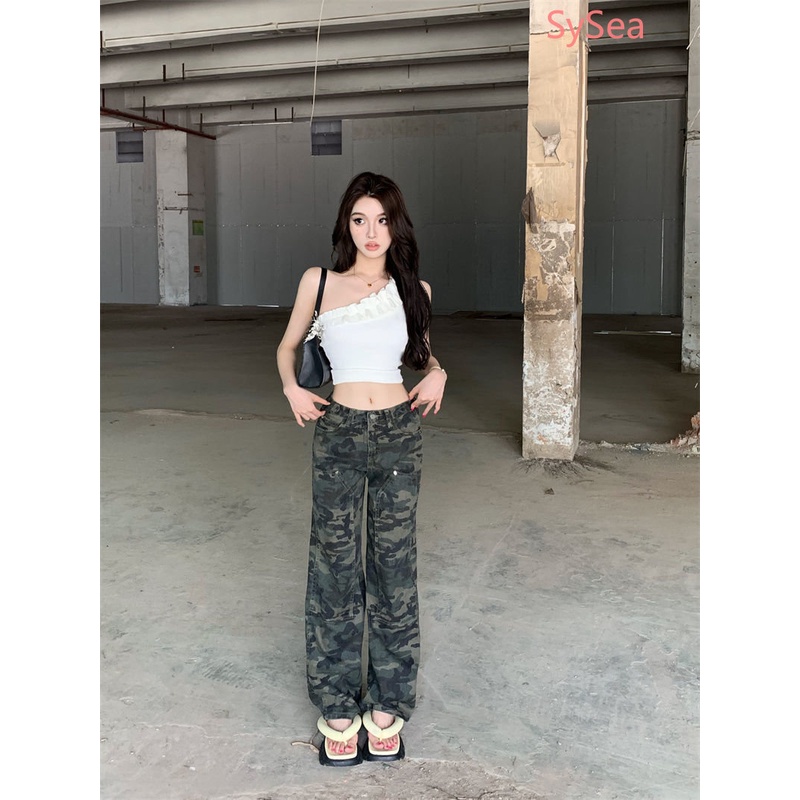 Áo Hai Dây Phối Ren Quyến Rũ Thời Trang Mùa Hè Cho Nữ