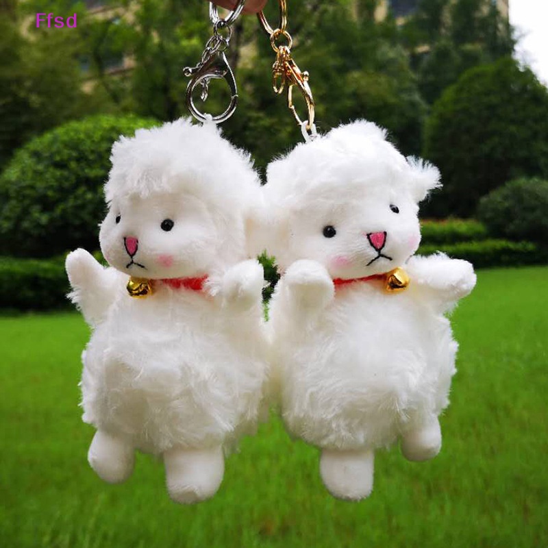 {Ffsd} Móc Khóa Hình Cừu Nhồi Bông Có Chuông Nhỏ Mới Dành Cho Trẻ Em * Bán Chạy