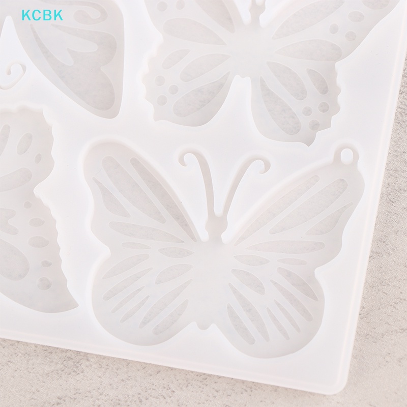 1 Khuôn Silicone Hình Bướm Làm Trang Sức Thủ Công