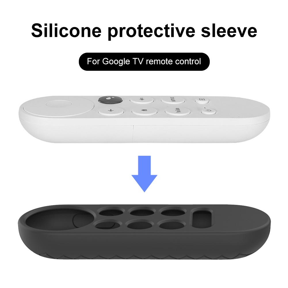 Vỏ Bọc Điều Khiển Từ Xa Bằng Silicone Chống Thất Lạc Cho Google TV / Google Chromecast 2020