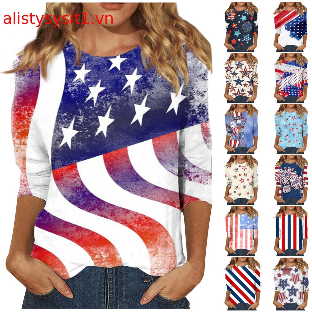 Áo Sweater Cổ Tròn Tay Lửng Dáng Rộng In Chữ Vui Nhộn Kiểu Nhật Bản Thời Trang Cho Nam Và Nữ