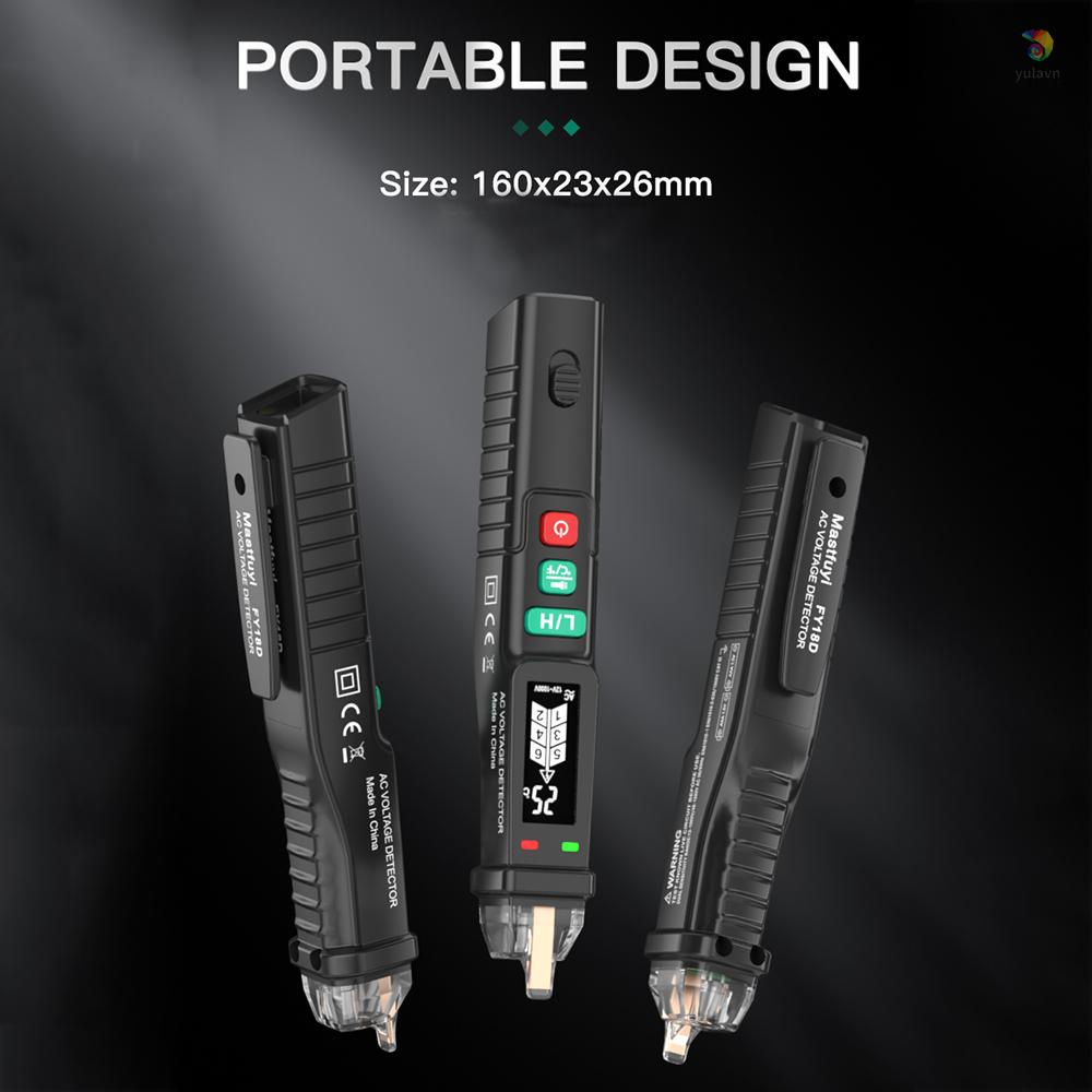 Bút Thử Điện Áp Mastfuyi FY18D AC Hai Phạm Vi 12V-1000V / 48V-1000V Đa Năng Tiện Dụng