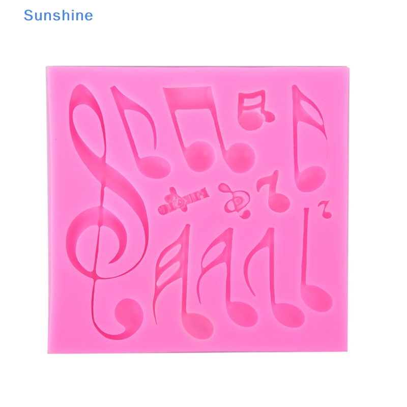 Khuôn Silicon Làm Bánh Hình Nốt Nhạc Đáng Yêu