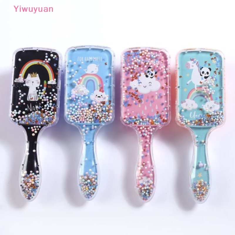 Lược Chải Tóc Mát Xa Da Đầu Chống Tĩnh Điện Bằng Nhựa Cho Bé