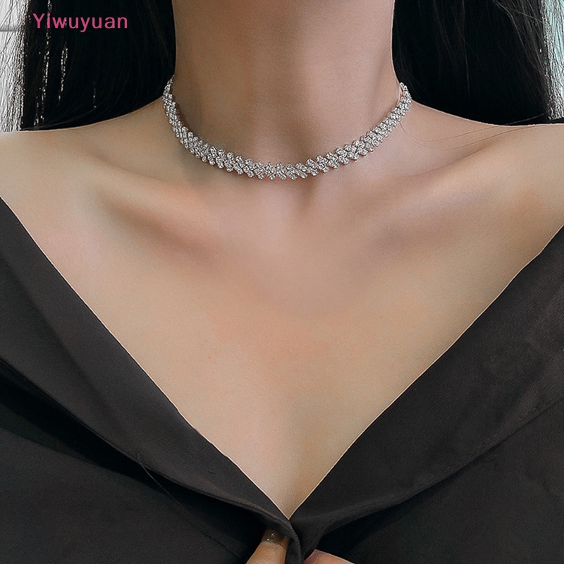 Vòng Cổ Choker Đính Đá Thời Trang Dành Cho Nữ