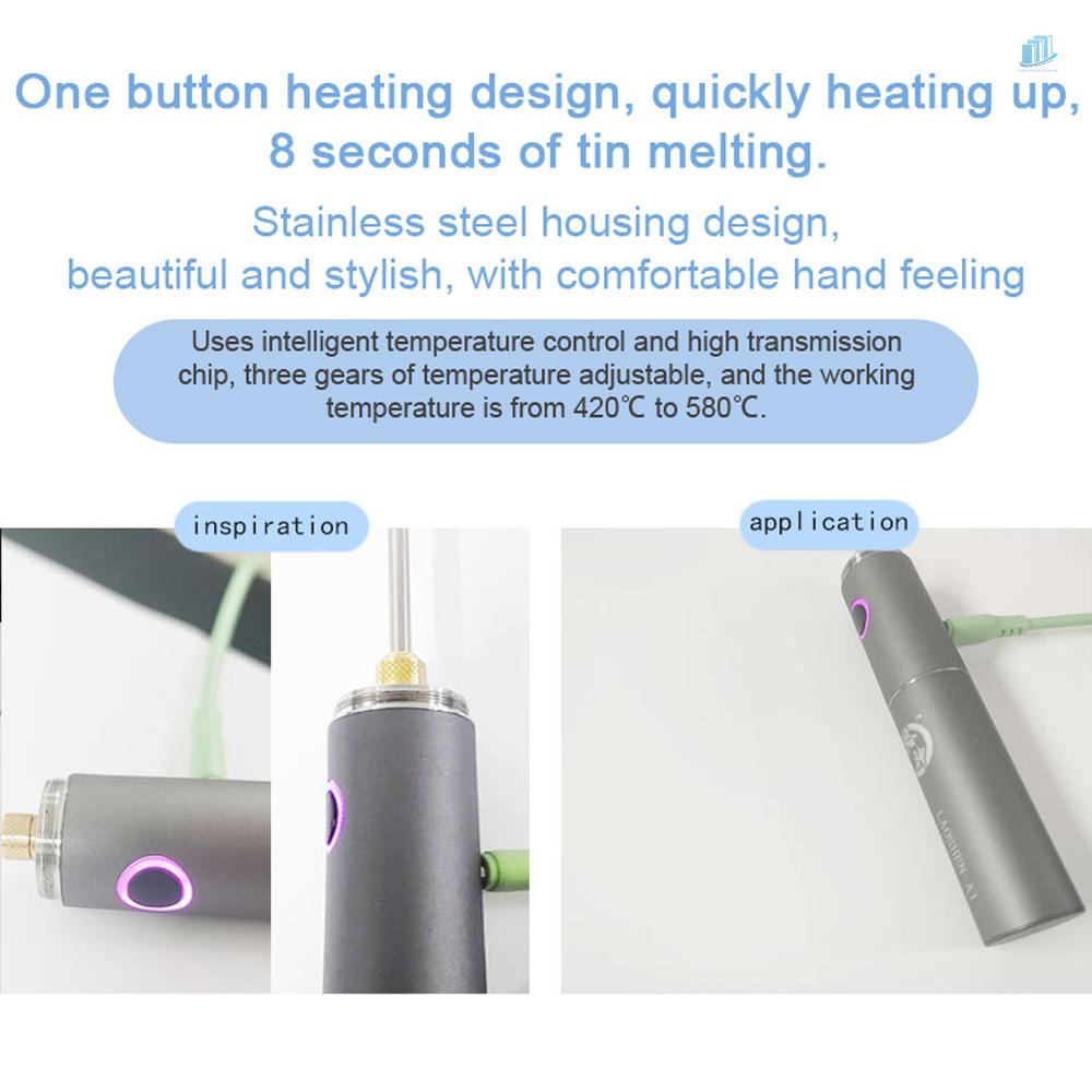 Máy Hàn Điện Mini Công Suất Cao Đa Năng Có Đèn LED Có Thể Sạc Lại Bằng Cổng USB (s2mwvn)