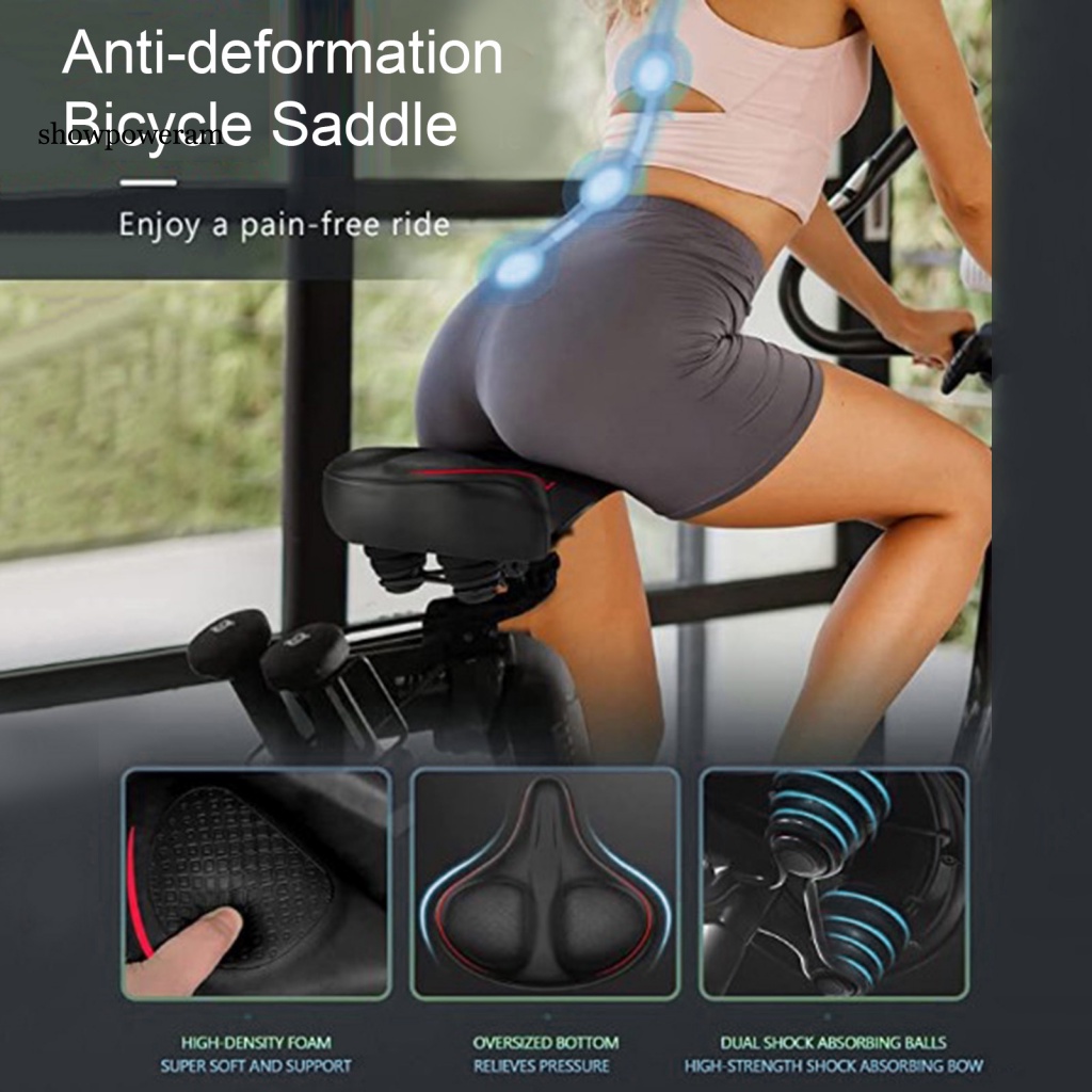 Yên Xe Đạp Bằng Xốp Dày Hấp Thụ Sốc Chống Trượt