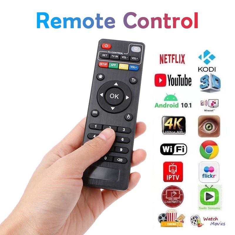 Điều Khiển Từ Xa Cho TV Android MXQ MXQ PRO MXQ4K M8S H96Pro V88