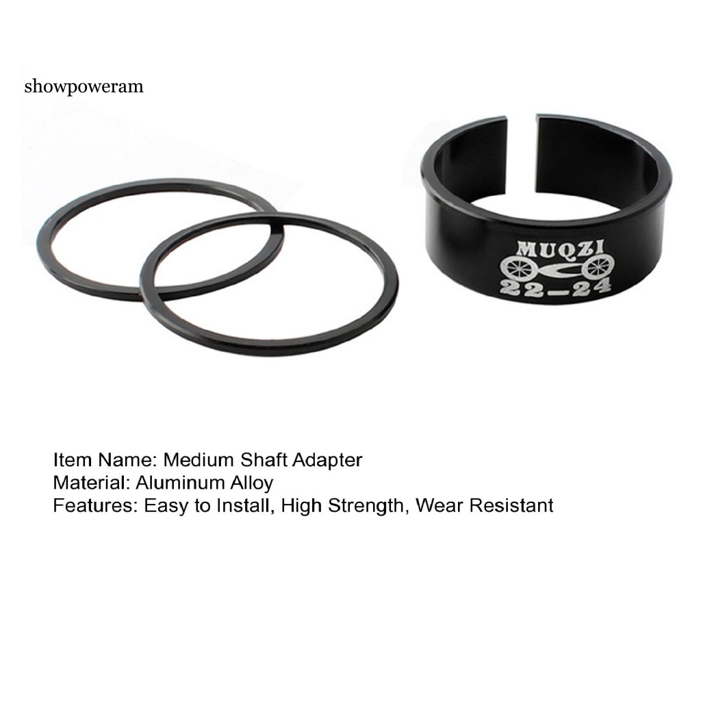 1 Bộ Chuyển Đổi Đáy Mịn Cho Xe Đạp 24 Sang 22mm BB