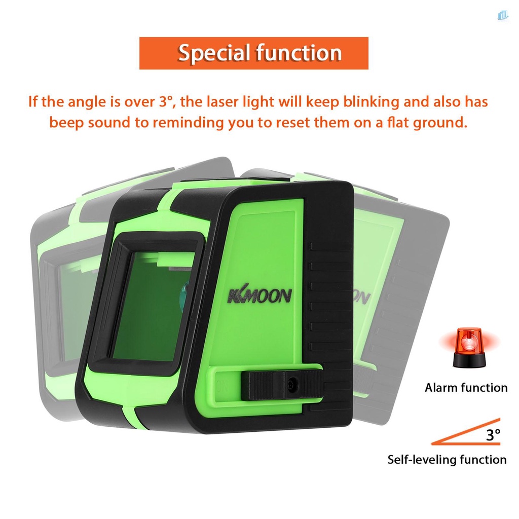 Dụng Cụ Cân Bằng Cửa Sổ Thông Minh 2 Tia Laser KKmoon Đa Năng