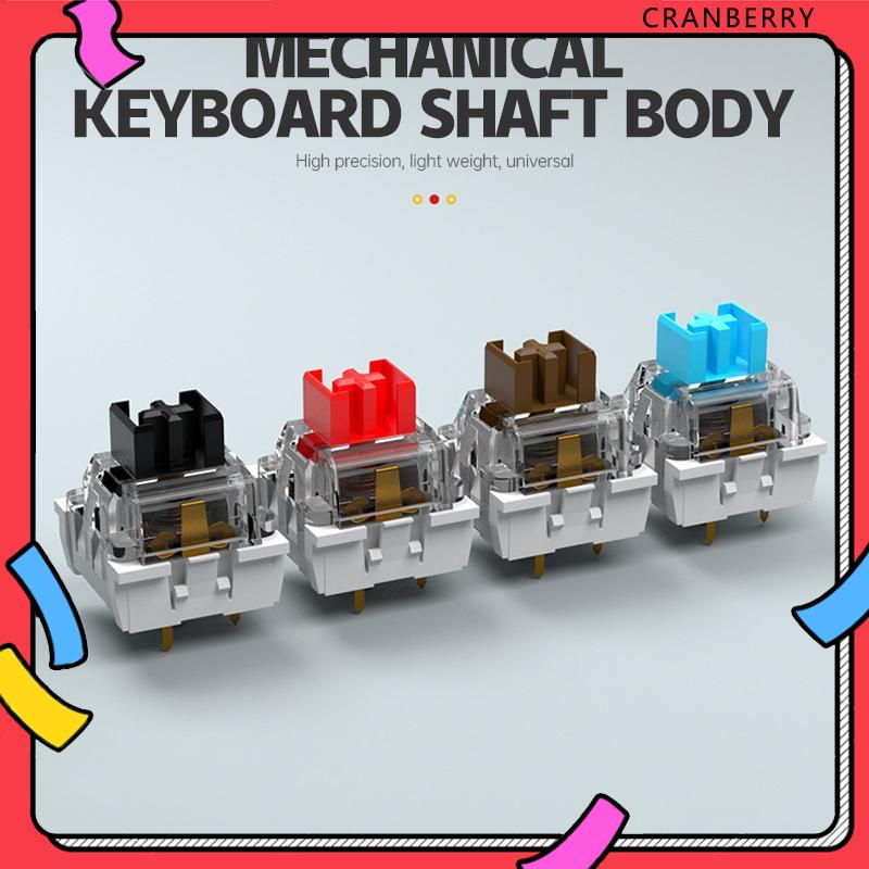 Gateron Pro Switch/Cleam Yellow - RGB/Linear/Tactile/Giá Rẻ Hiệu Năng Cao Dùng Cho Bàn Phím-CY