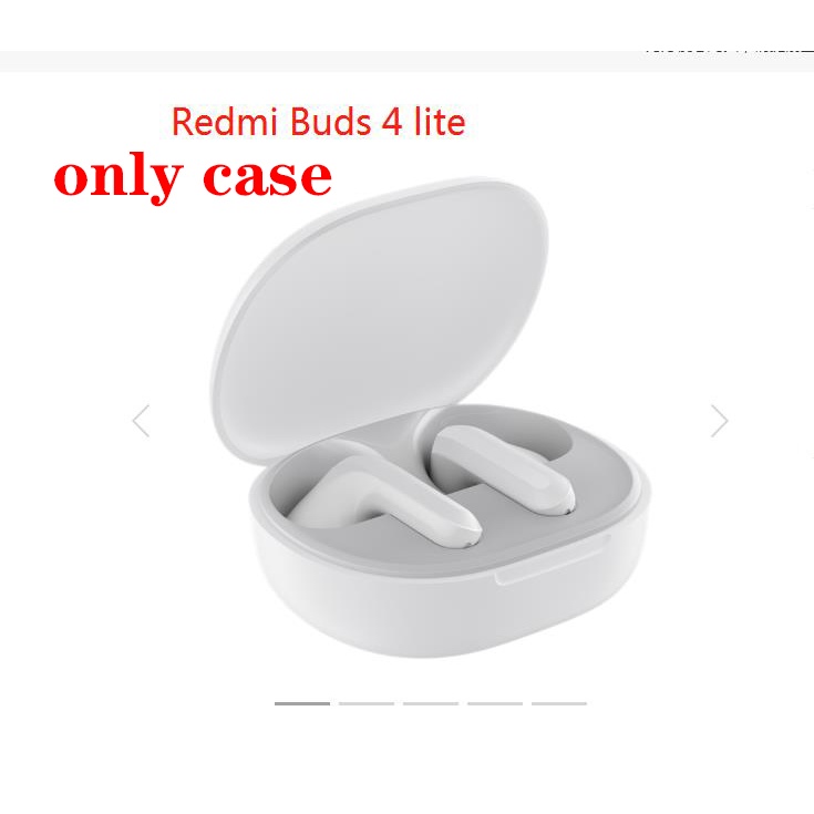 Vỏ Bảo Vệ Hộp Sạc Tai Nghe Bluetooth Không Dây redmi buds 4 lite Bằng Silicon Họa Tiết Hoạt Hình Chú Chó /