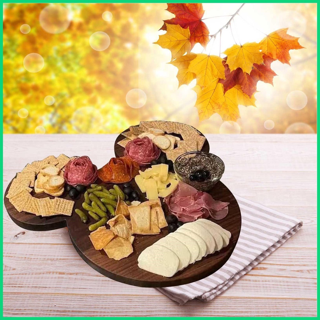 Đĩa Đựng Thức Ăn Nhẹ Họa Tiết Hoạt Hình Không Vỡ Tiện Dụng Cho Nhà Bếp