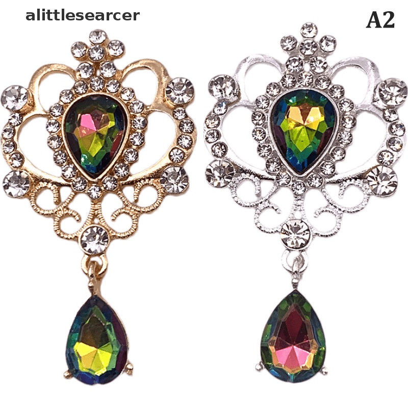 Ghim Cài Áo Đính Đá Màu Vàng Thời Trang DIY