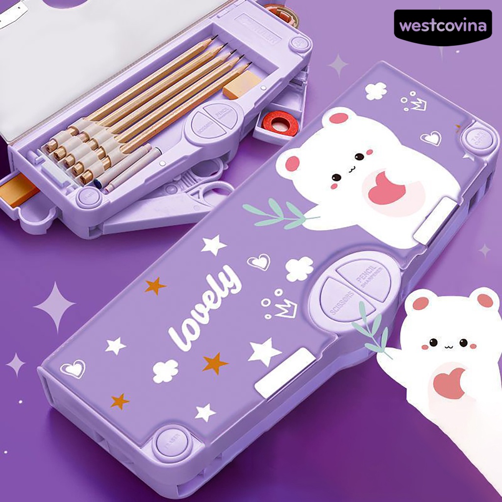 [COD]♪Cục Tẩy Bút Chì Dạng Nhấn Nhiều Ngăn Họa Tiết Phi Hành Gia Hoạt Hình