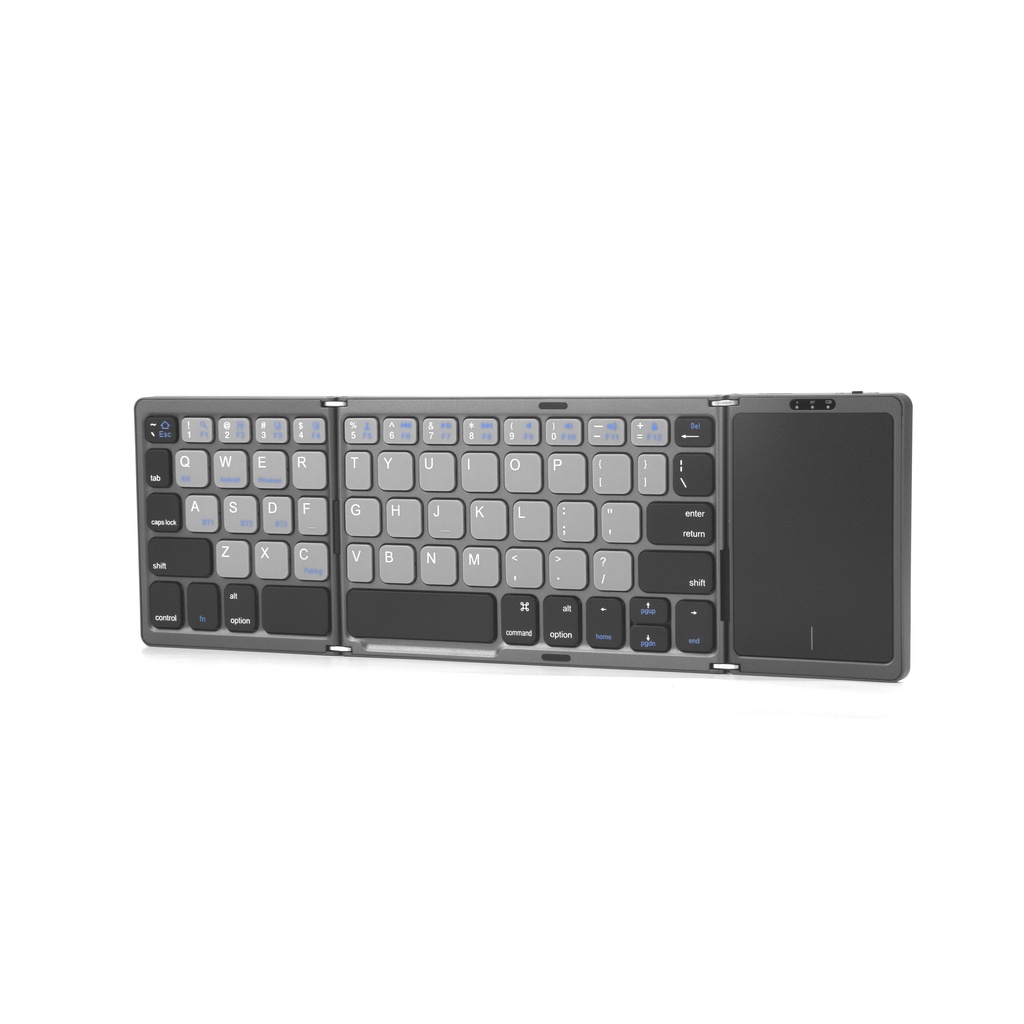 Bàn Phím Bluetooth Không Dây B089T Ba Màu Tương Phản Có Bàn Phím Cảm Ứng Cho iPAD Tablet Laptop PC