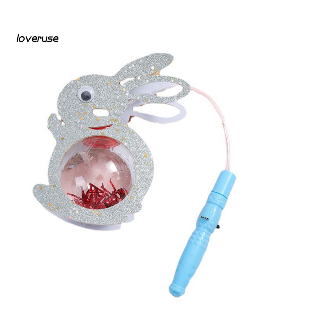 Lồng Đèn Phát Sáng Hình Thỏ Hoạt Hình Trang Trí Năm Mới