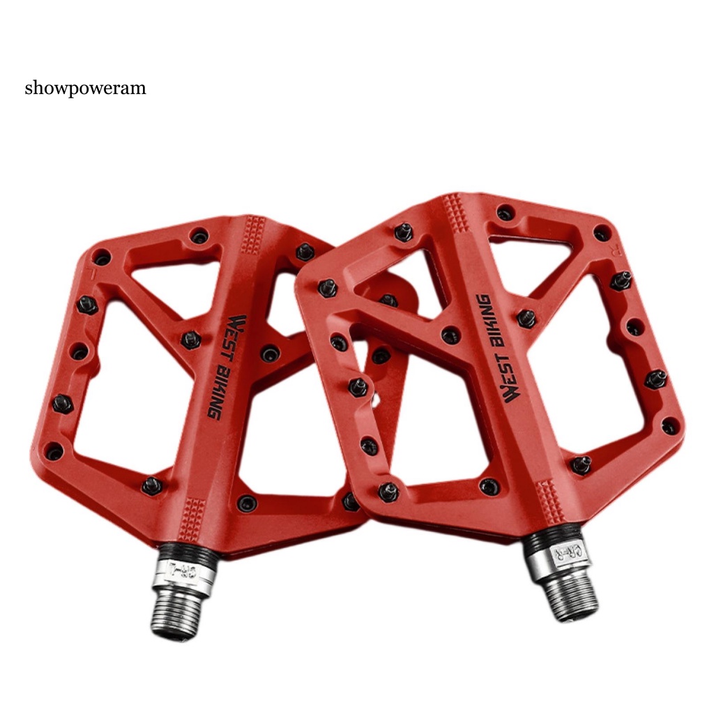 1 Cặp Bàn Đạp Xe Đạp Bằng Nylon Chống Mòn Chống Thấm Nước Tiện Dụng