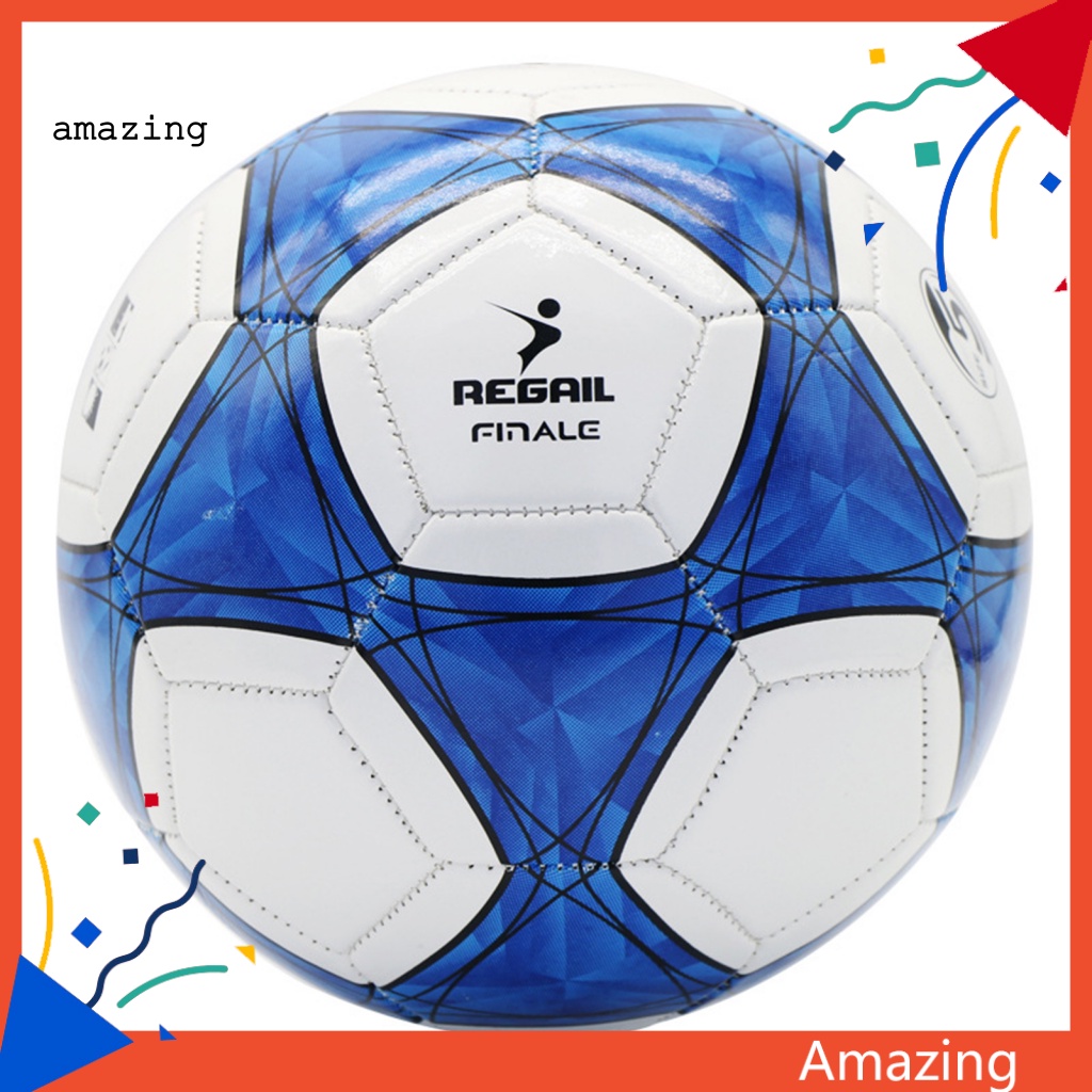 Quả Bóng Đá Thể Thao Mềm Mại Chống Trượt Thêu Máy May Dùng Để Luyện Tập Đá Banh