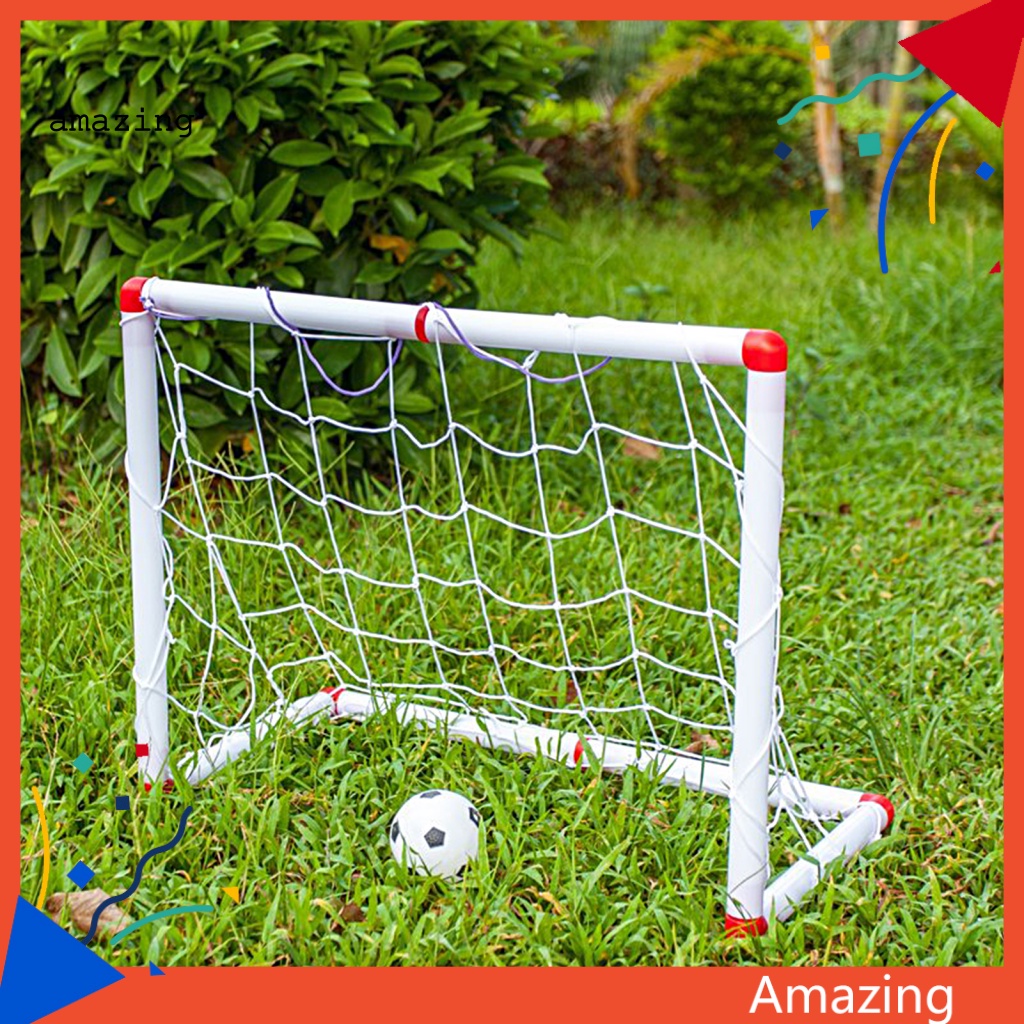1 Bộ Lưới Mục Tiêu Gấp Lại Được Dùng Để Luyện Tập Đá Banh Dành Cho Trẻ Em