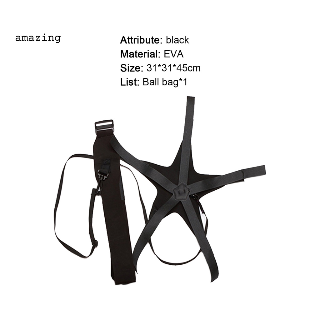 Túi Đựng Dụng Cụ Luyện Tập Đá Bóng Có Móc Năm Chiều Siêu Nhẹ An Toàn Cho Trẻ Em