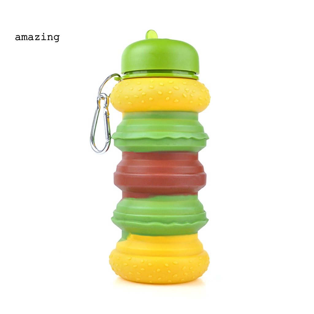 Bình Nước Thể Thao Chống Rơi Chống Rơi Hình Hamburger