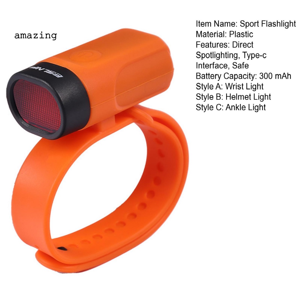 Đèn Pha Xe Đạp / Mũ Bảo Hiểm Có Công Tắc Điều Chỉnh Tiện Lợi