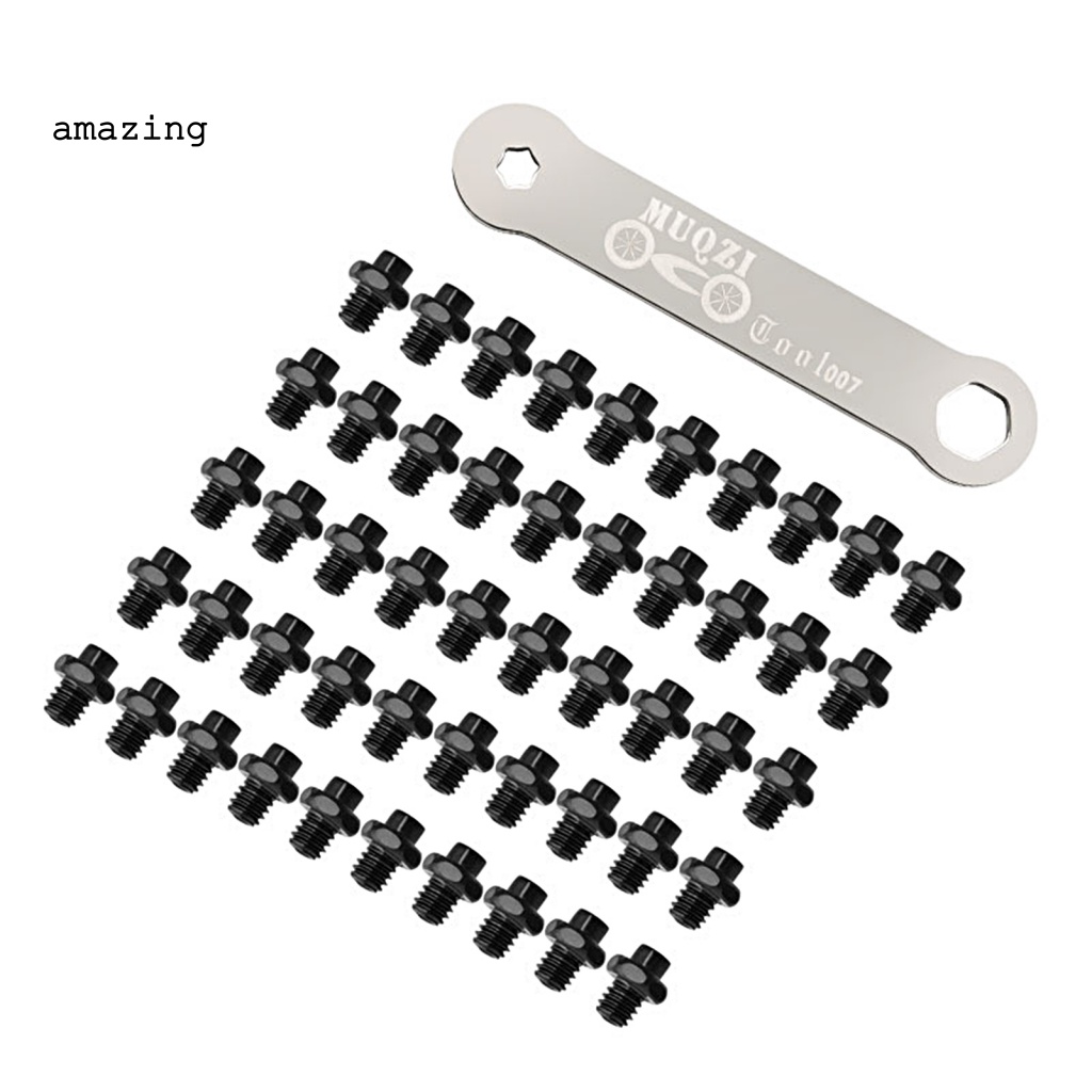 Bộ 50 Ốc Vít Gắn Bàn Đạp Xe Đạp Chống Rỉ Sét Chắc Chắn