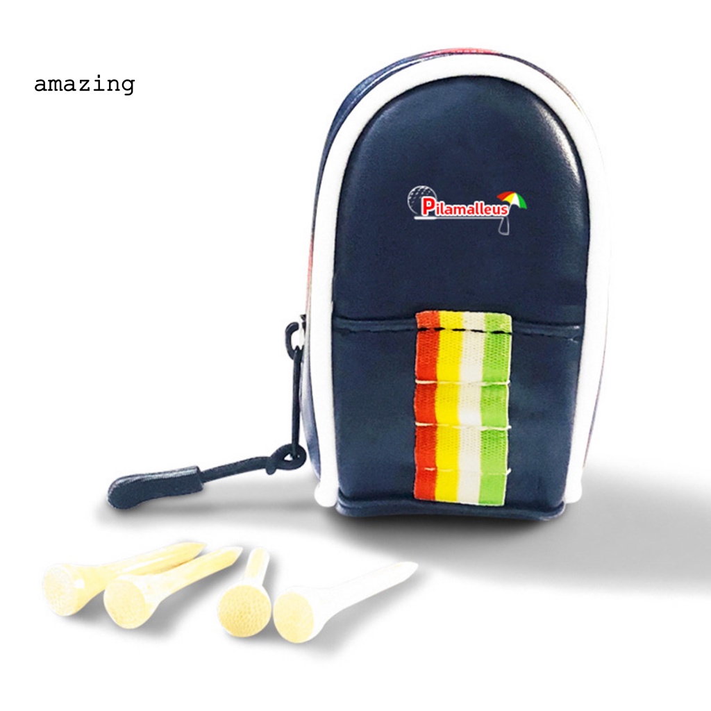 Túi Đựng Bóng Golf Mini Có Khóa Kéo Đeo Hông Chống Mài Mòn