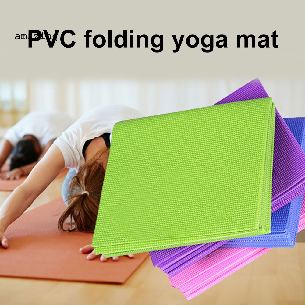 Thảm PVC Dày 4mm Chống Trượt Dùng Tập Yoga / Thể Hình Tại Nhà