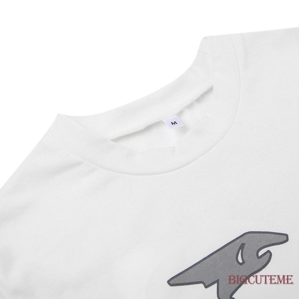 Áo Thun Crop Top Tay Ngắn Cổ Tròn Màu Phản Quang Thời Trang Mùa Hè Cho Nữ