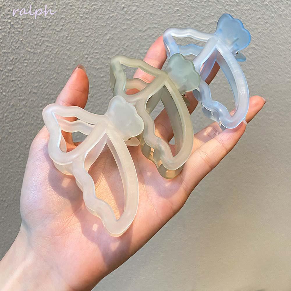 Kẹp Tóc Càng Cua Trong Suốt Đơn Giản Thời Trang Cho Nữ