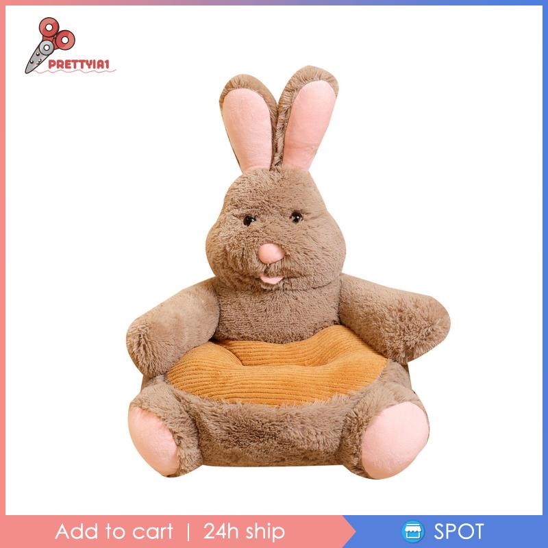 [Prettyia1] Đệm Tựa Lưng Ghế Lười Bằng Vải Lông Mềm Mại Dễ Thương Đa Ứng