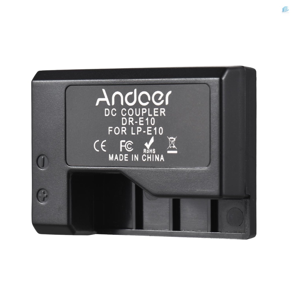 Đầu Nối Pin Andoer ACK-E10 5V USB DC Thay Thế Cho LP-E10 / Kiss X70 / 1100D / 1200D
