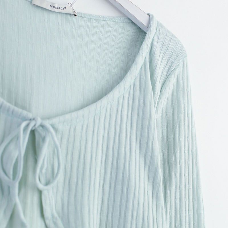 [LININ] Áo Khoác Cardigan Dệt Kim Mỏng Tay Dài Chống Nắng Phong Cách Mới