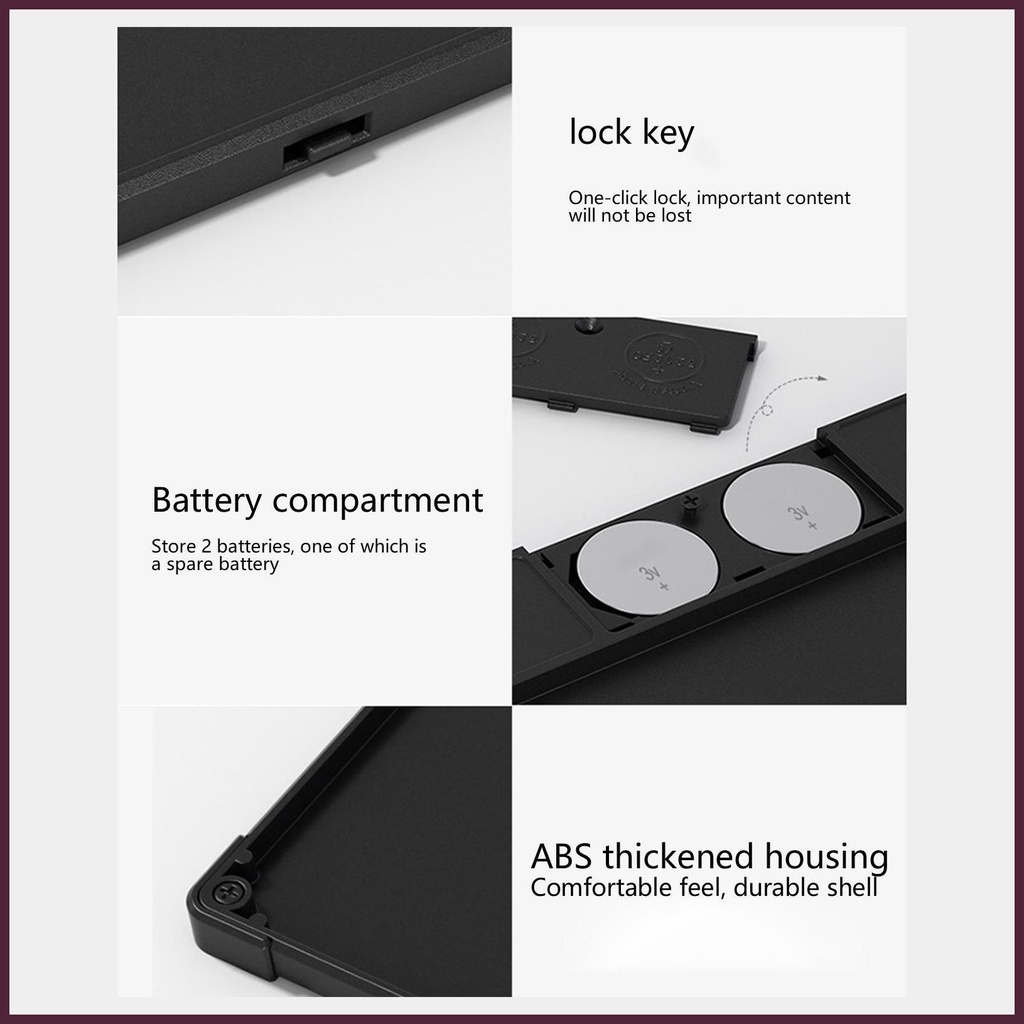 Bảng Viết Màn Hình LCD Màu Sắc Trọng Lượng Nhẹ Và Di Động Cho Trẻ Em