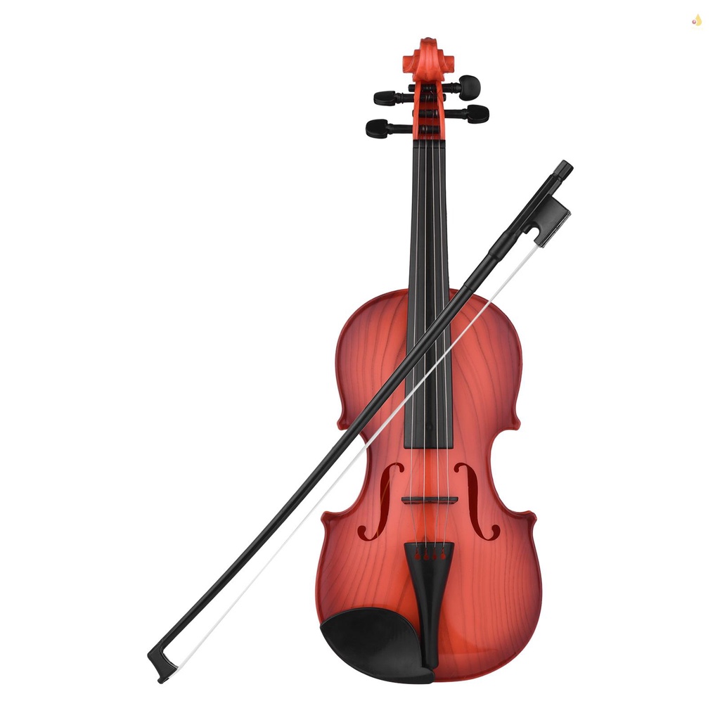Đồ Chơi Đàn Violin Điện Mini 4 Dây Tùy Chỉnh Kèm Cung Vĩ Cầm Cho Bé