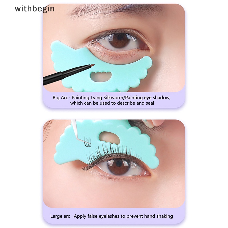 Khuôn Hỗ Trợ Kẻ Mắt Thiết Kế Hình Đôi Cánh Độc Đáo Tiện Dụng