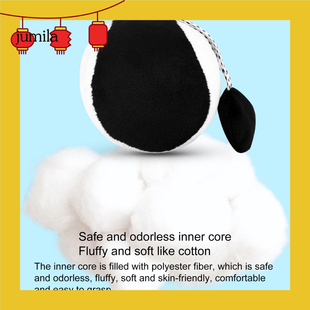 Bóng Lục Lạc Đồ Chơi Mềm Mại Nhiều Màu Phát Triển Kích Thích Trí Thông Minh Cho Bé Sơ Sinh