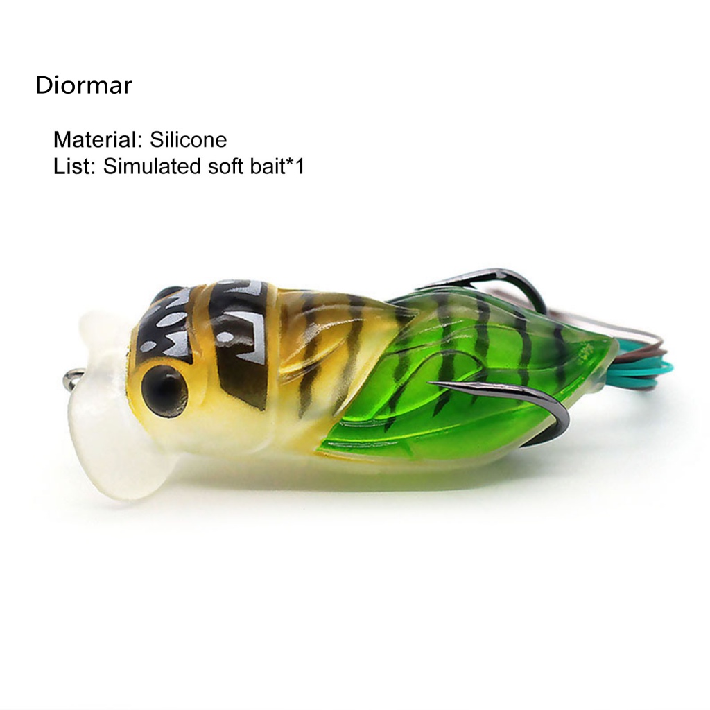 Mồi Câu Cá Nhân Tạo Mềm Mại Nhiều Màu Sắc 12.6g