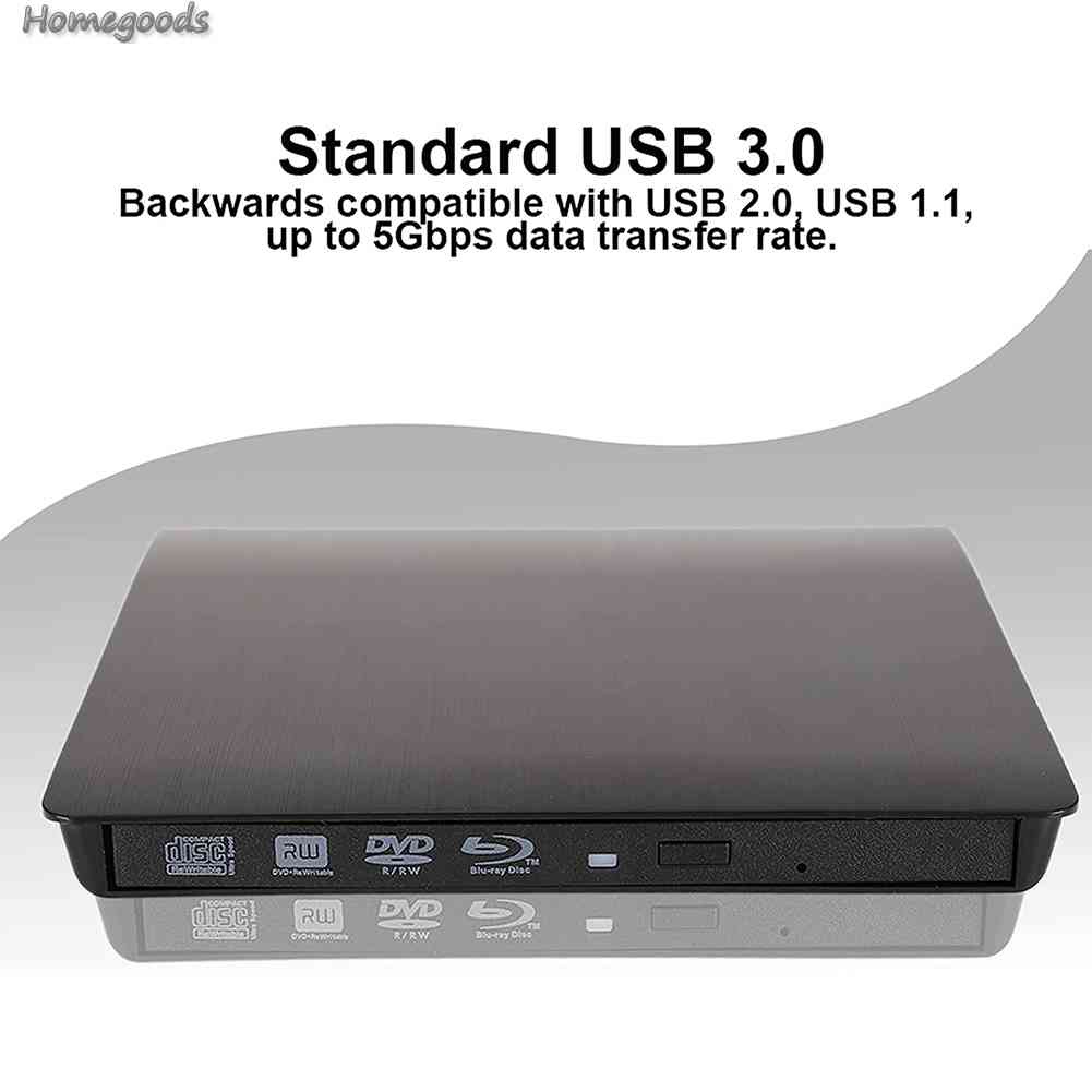 Đầu Đọc Ổ Đĩa CD-ROM RW DVD Gắn Ngoài Kết Nối USB 3.0 SATA 2023