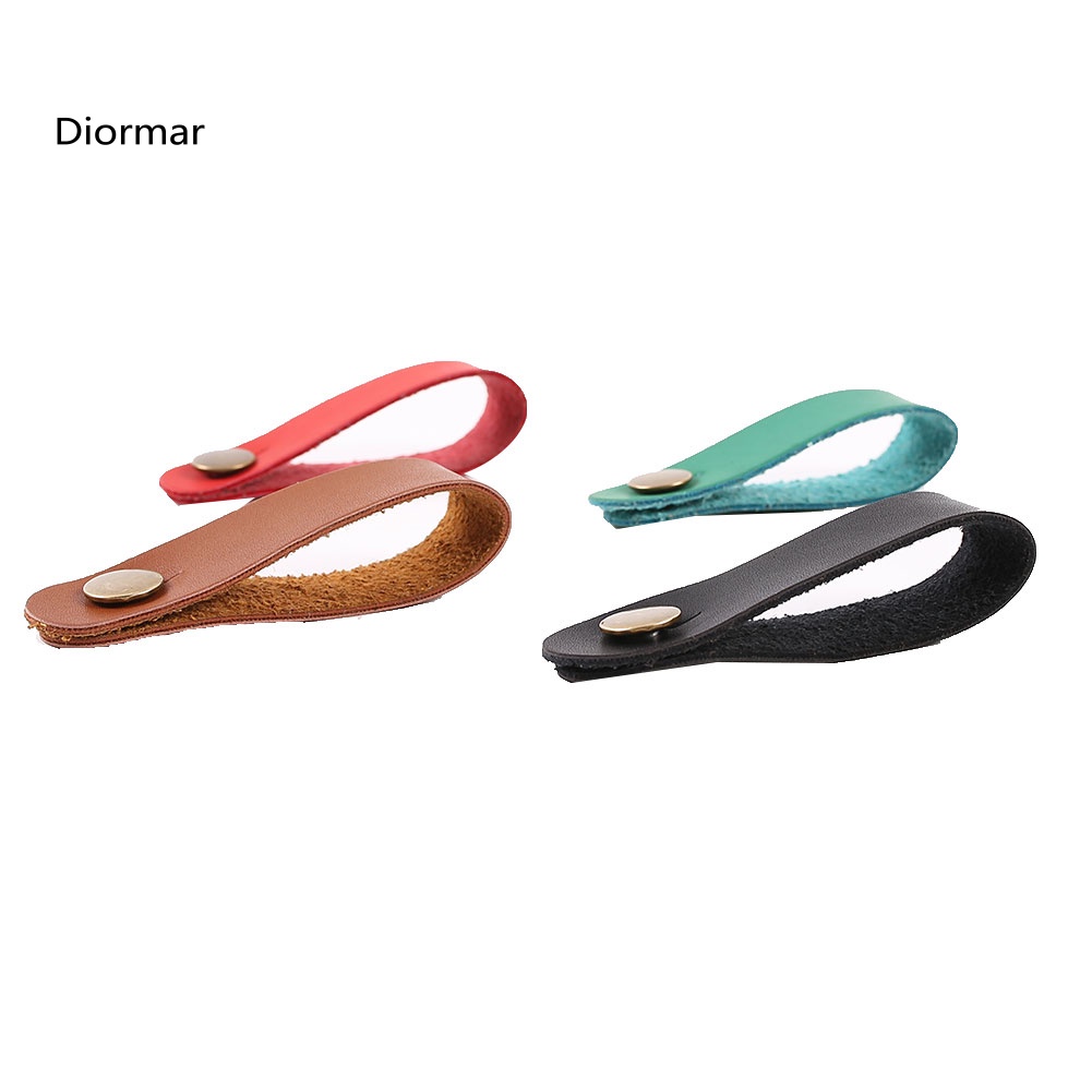 Khóa Dây Đeo Cổ Đàn Guitar Bằng Da Giả Phối Kim Loại