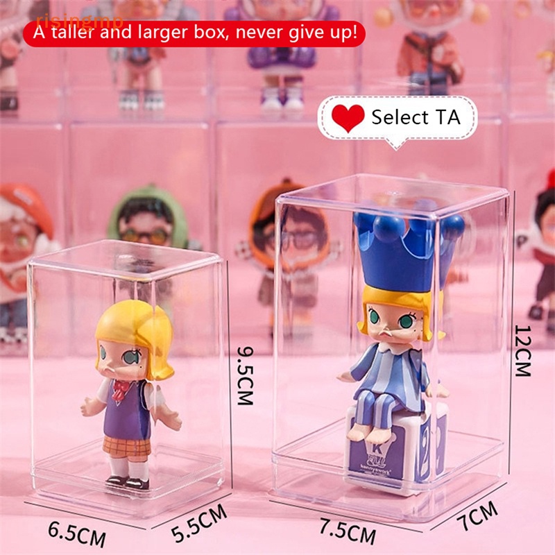 1 Hộp Trưng Bày Mô Hình Búp Bê Chống Bụi Trong Suốt
