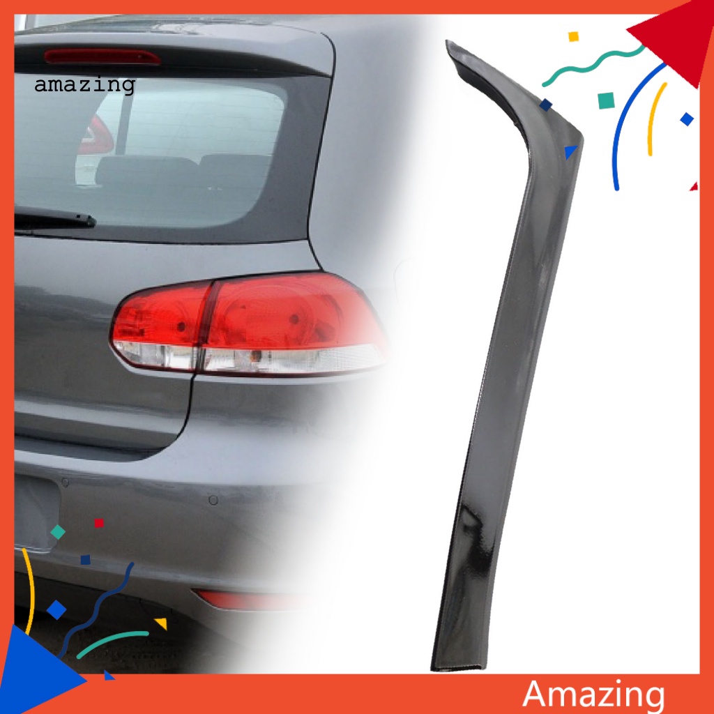 Bộ 2 Miếng Dán Trang Trí Cửa Sổ Xe Hơi VW Golf 6 Normal Edition 09-13 Bằng ABS Màu Đen Dễ Lắp Đặt