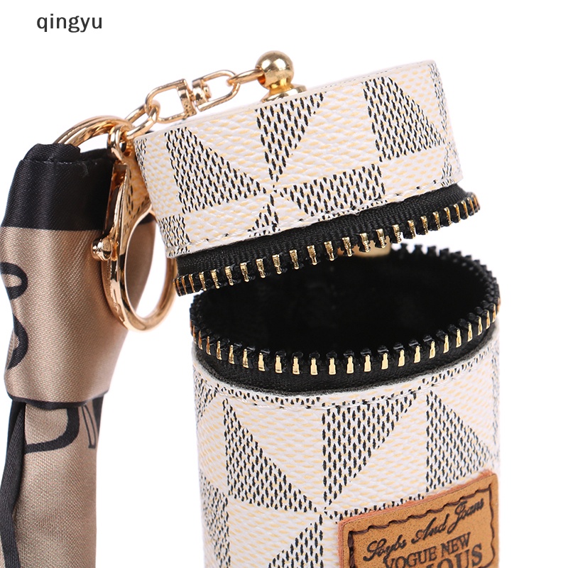 Móc Khóa Da Hình Xô Đựng Son Môi / Túi Xách Độc Đáo