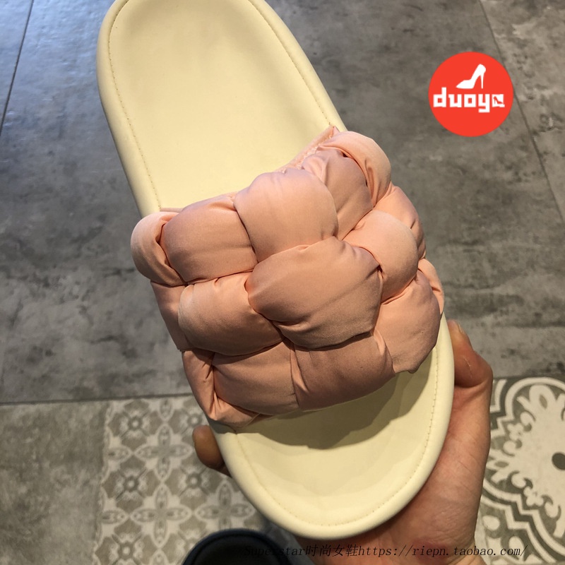 Duoya Giày Sandal Vải Dệt Đế Dày Thoáng Khí Thời Trang Hàn Quốc