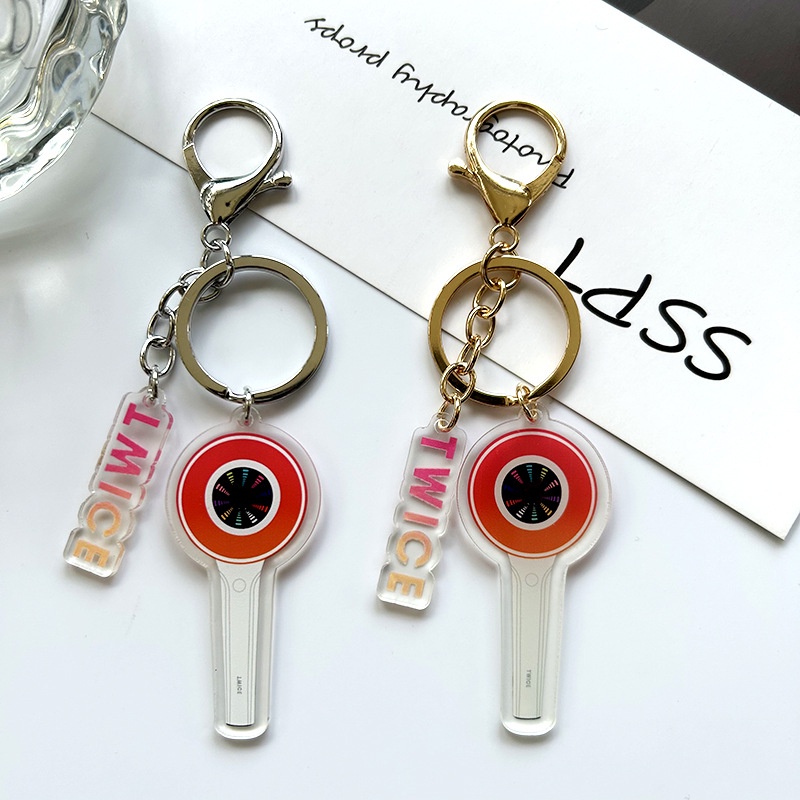 Móc Khóa Gắn Hình Nhóm Nhạc Kpop TWICE AEEZ NEWJ KEP1ER LE SSERAFIM