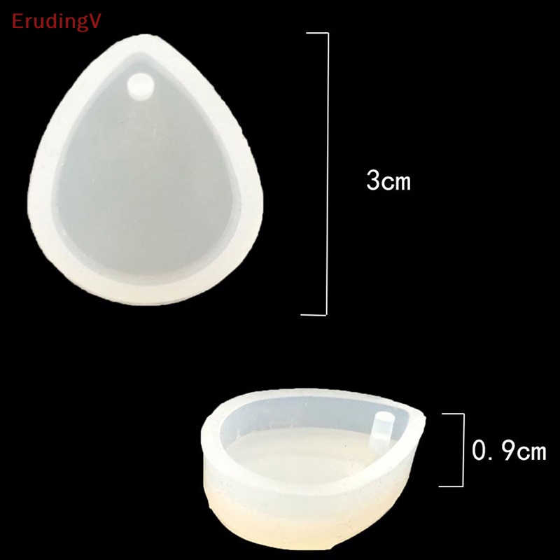[ErudingV] Khuôn Silicone Làm Mặt Dây Chuyền Hình Giọt Nước Kim Cương Pha Lê Giọt Nước AB Sáng Tạo DIY [Mới]