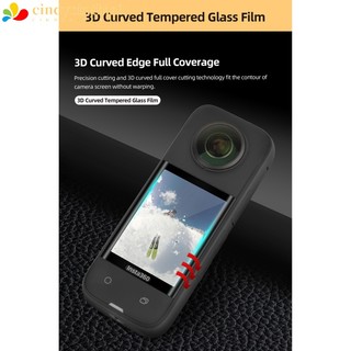 Kính cường lực hd bảo vệ màn hình cong chống nổ chống trầy cho insta360 x3