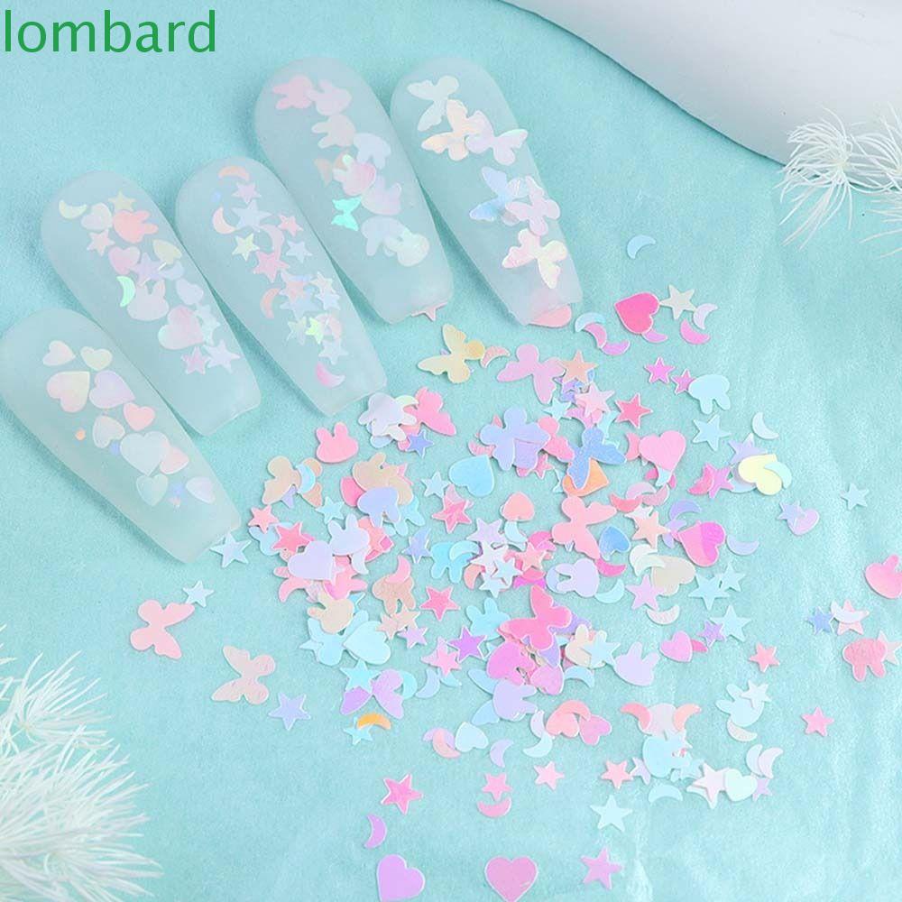 Phụ Kiện Trang Trí Móng Tay Hình Bướm Mặt Trăng Ngôi Sao Thời Trang Dành Cho Nữ